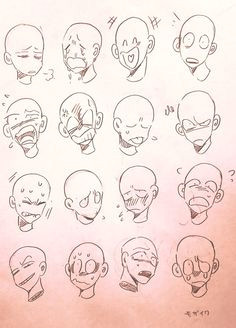 Drawing Cartoon Emotions 84 Best Faces Emotions for An Oc Images In 2019 Ideas for Drawing