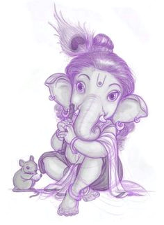 Drawing Cartoon Ganesh 258 Best Ganesh Art Images Ganesha Art Baby Ganesha Buddha