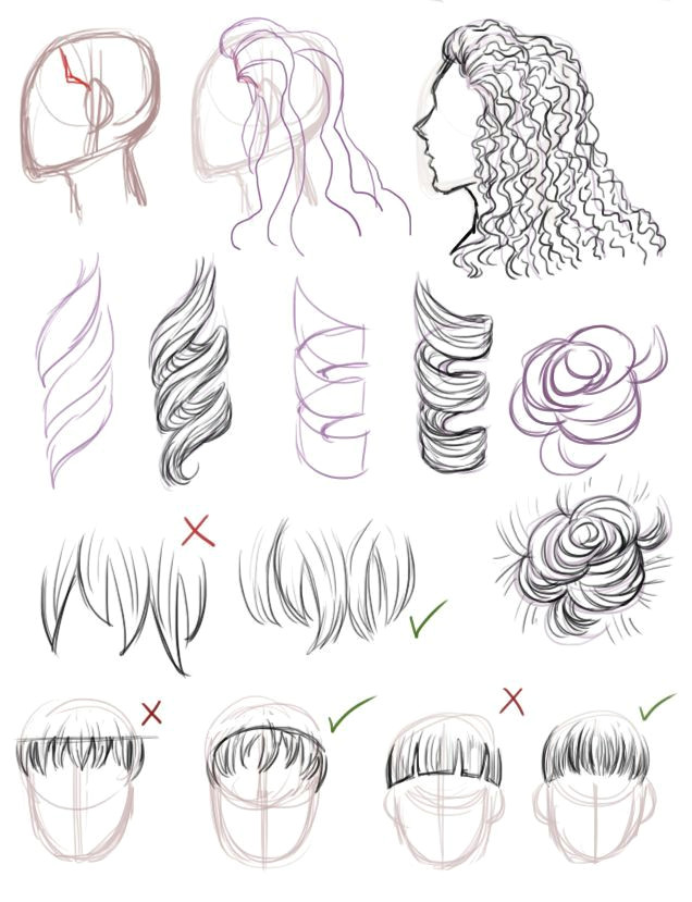 Drawing Cartoon Hair In Illustrator Bluejamjarart someone asked Me to Do A Hair and Face Tutorial