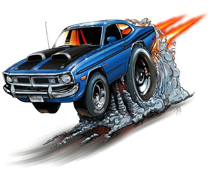 Drawing Cartoon Muscle Cars Pin by Michael Luzzi On Car toon Art Pinterest Muscle Cars