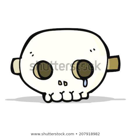 Drawing Cartoon Skulls Cartoon Skull Mask Stock Vector Royalty Free 207918982 Shutterstock