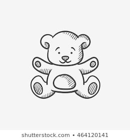 Drawing Cartoon Teddy Bear Teddy Bear Drawing Images Stock Photos Vectors Shutterstock