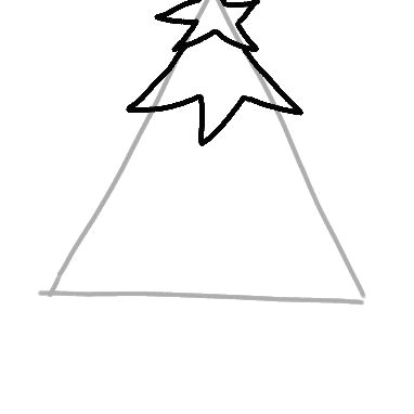 Drawing Cartoon Trees Step by Step Draw A Christmas Tree Step by Step