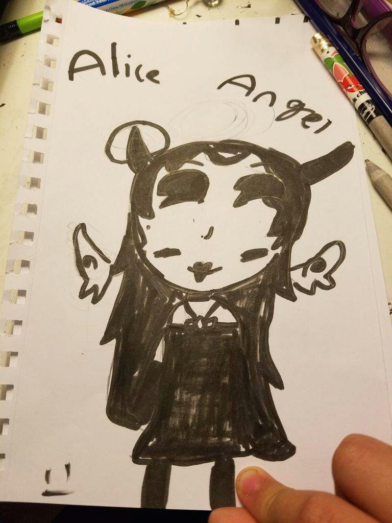 Drawing Cartoons 2 Bendy Alice Angel Drawing 2 Bendy and the Ink Machine Amino