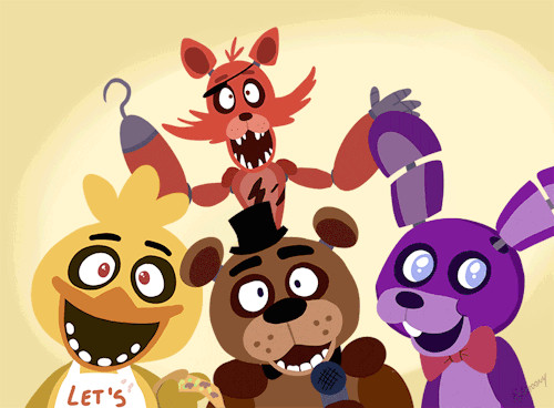 Drawing Cartoons 2 Fnaf Five Nights at Freddy S that Game is so Scary Like I Cover My