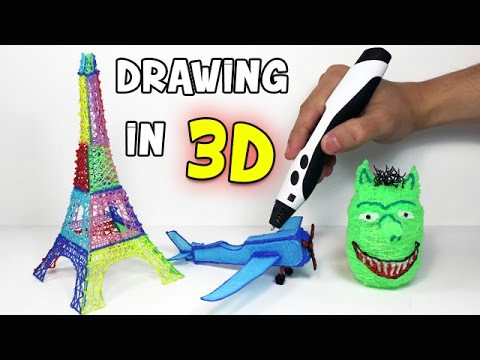 Drawing Cartoons 2 Models 3d Pen How to Draw In 3d Using A 3d Pen Youtube