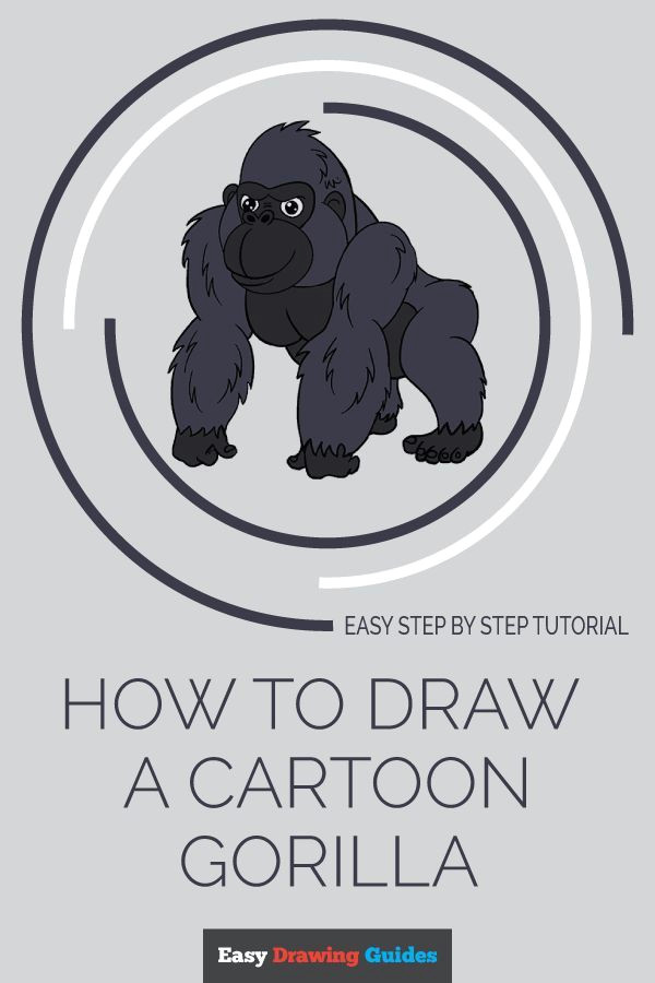Drawing Cartoons and Comics for Dummies How to Draw A Cartoon Gorilla In A Few Easy Steps Cartoon and
