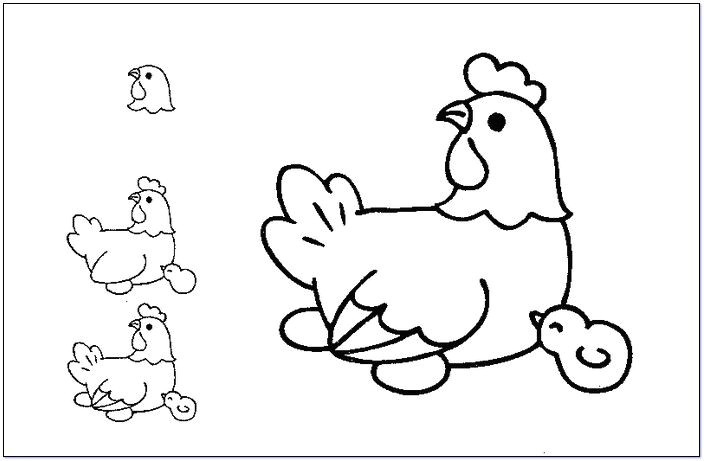 Drawing Cartoons Animals Easy to Draw Cartoon Farm Animals Drawing Lessons Drawings Easy