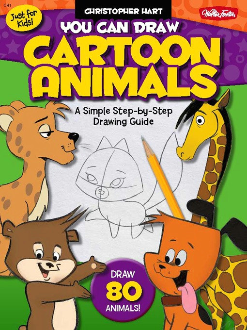 Drawing Cartoons Animals You Can Draw Cartoon Animals Dayton Metro Library Overdrive