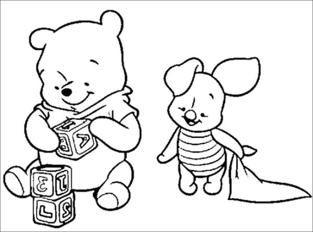 Drawing Cartoons Baby Winnie Pooh Baby Bilder Foto Pooh Coloring Pages Unique Home