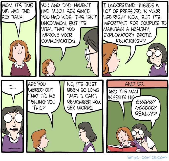 Drawing Cartoons Comic Strips Saturday Morning Breakfast Cereal A Talk Parenting Funny Smbc