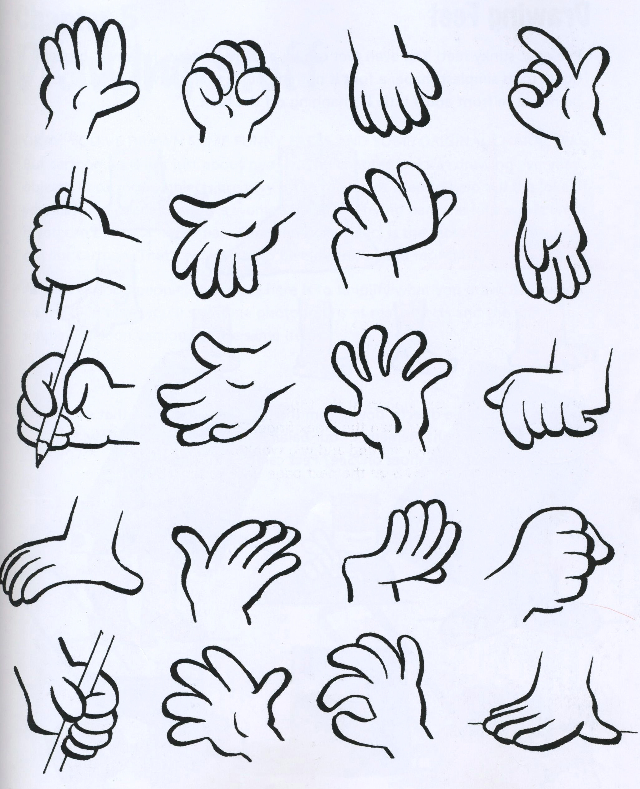 Drawing Cartoons Hands Cartoon Fundamentals How to Draw Cartoon Hands Art Pinterest