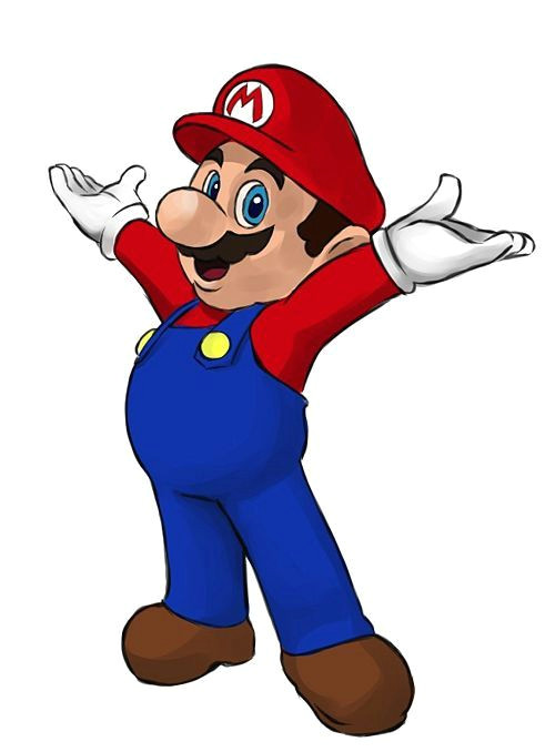 Drawing Cartoons Mario Draw Super Mario Kaden Drawings How to Draw Mario Mario