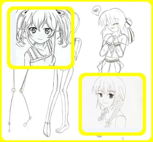 Drawing Cartoons Mobile9 Download Anime Girl Drawing Tutorial Google Play softwares