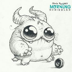 Drawing Cartoons Monsters 415 Best Grrr Images Pencil Drawings Sketching Cute Monsters