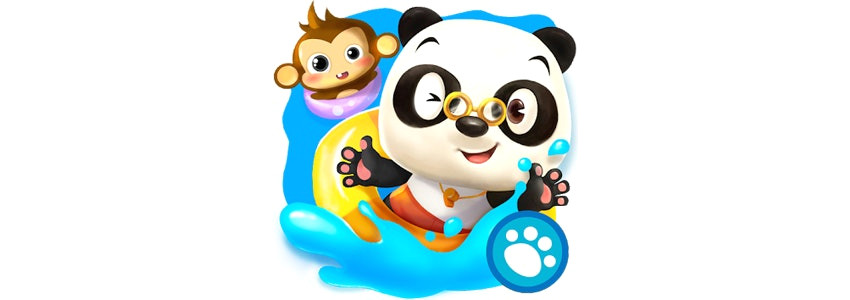 Drawing Cartoons On android Dr Pandas Schwimmbad Kostenlos Ios android Kinderspiel App