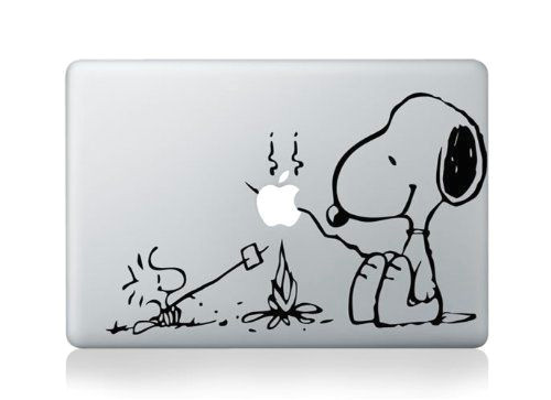 Drawing Cartoons On Mac Pin Von Katja Auf Snoopy Pinterest Macbook Stickers Mac Decals