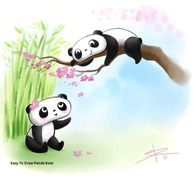 Drawing Cartoons Panda Easy to Draw Panda Bear 1023 Best Pandamonium 0d Images On