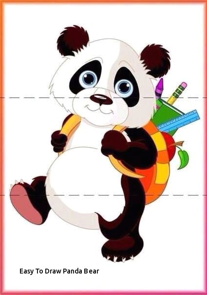 Drawing Cartoons Panda Easy to Draw Panda Bear 1023 Best Pandamonium 0d Images On