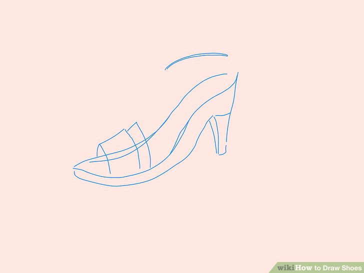 Drawing Cartoons Shoes How to Draw Shoes with Pictures Wikihow