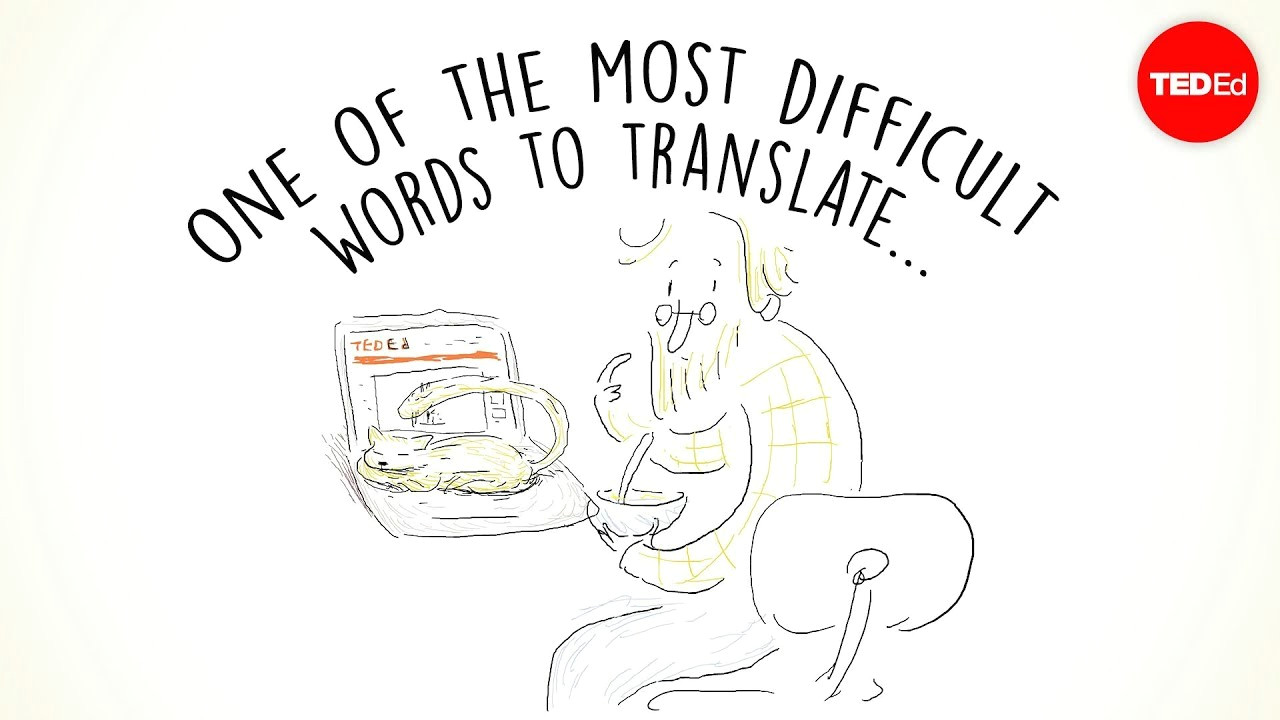 Drawing Cartoons Ted Talk One Of the Most Difficult Words to Translate Krystian Aparta