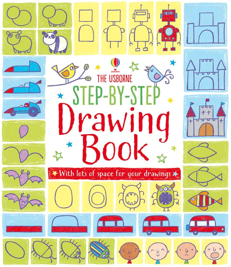 Drawing Cartoons Usborne Step by Step Drawing Book at Usborne Children S Books