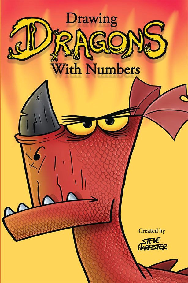 Drawing Cartoons Using Numbers Drawing Dragons with Numbers Shop Harptoons Student Art Ideas