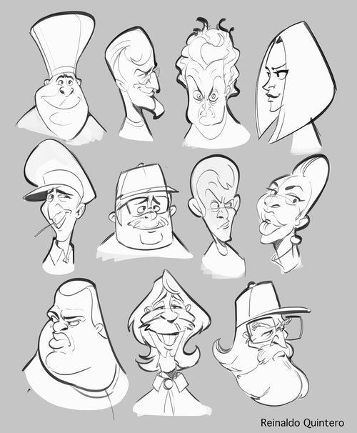 Drawing Cartoons with Shapes Image Result for Cartoon Head Shapes Art Pinterest Character