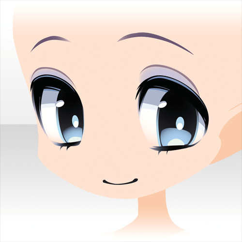 Drawing Chibi Eyes toon Punkish Timei I Games A A A A A A A O Wide Eyes Happy Face
