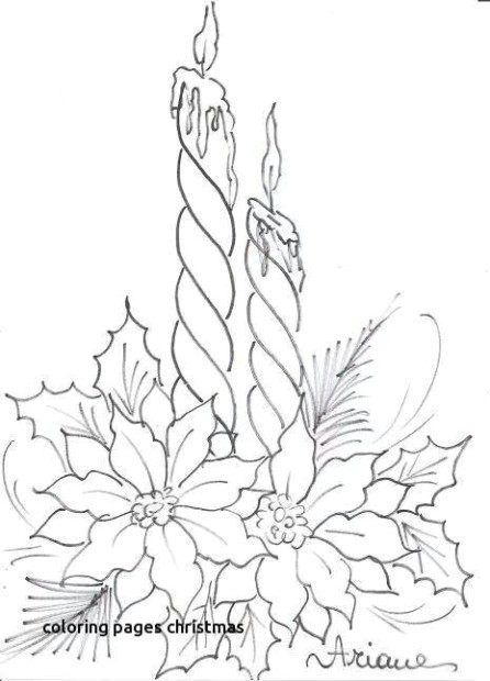 Drawing Christmas Flowers Flower Coloring Pages Www Allanlichtman Com