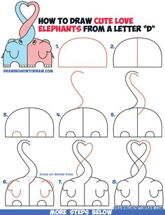 Drawing Cute Animals From Words 240 Best Drawing with Letters Numbers and Words for Kids Images