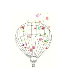Drawing Cute Balloons 12 Best Hot Air Balloon Drawings Images Hot Air Balloon Balloon