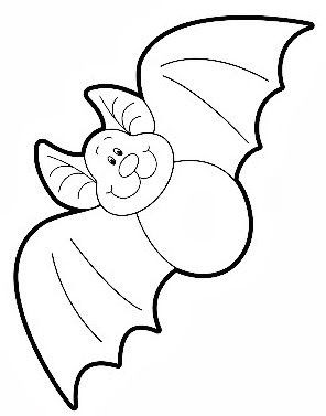 Drawing Cute Bats A Cute Bat for Halloween to Color to Draw to Use as A Template