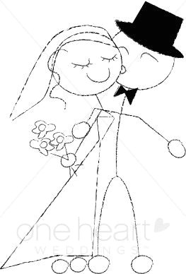 Drawing Cute Bride Bride and Groom Stick Figures Clip Art Related Pictures Stick