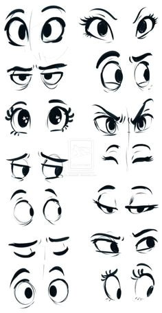 Drawing Cute Cartoon Eyes Drawing Helps for Eyes Mouths Faces and More Party Matthew