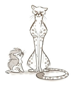 Drawing Cute Cheetah 47 Best Cheetah Character Images Sketches Of Animals Animal
