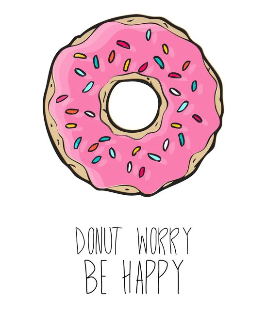 Drawing Cute Donut Donut Worry It S National Doughnut Day Doughnutday Sayings I