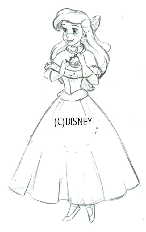 Drawing Cute Dresses Christmas Dress so Cute Ariel In 2019 Disney Drawings Drawings