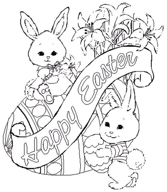 Drawing Cute Easter Image Detail for Cute Easter Coloring Pages A Letter Coloring Pages
