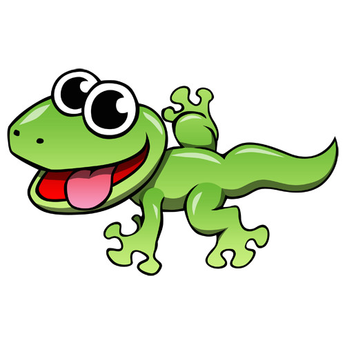 Drawing Cute Gecko Lizard Cartoon Clip Art Pics Photos Pictures Cartoon Lizard