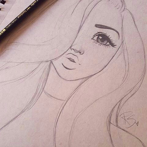 Drawing Cute Girl Faces Image Result for Beautiful Easy Things to Draw Drawing Pinterest