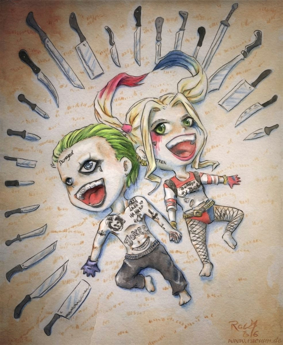 Drawing Cute Joker Pin by Lhanjoe Movez On Lhanjoemovez Harley Quinn Joker Harley