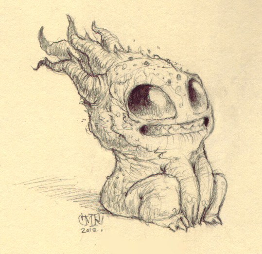 Drawing Cute Little Monsters by Chris Ryniak Monsters Drawings Art Scribble