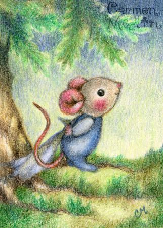 Drawing Cute Mice Good Morning Cute Mouse Art by Carmen Medlin Rats Love Carmen
