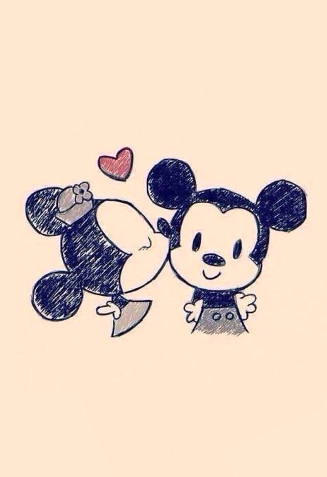 Drawing Cute Mice Mickey Minnie Cute Stuff Pinterest Drawings Cute Drawings