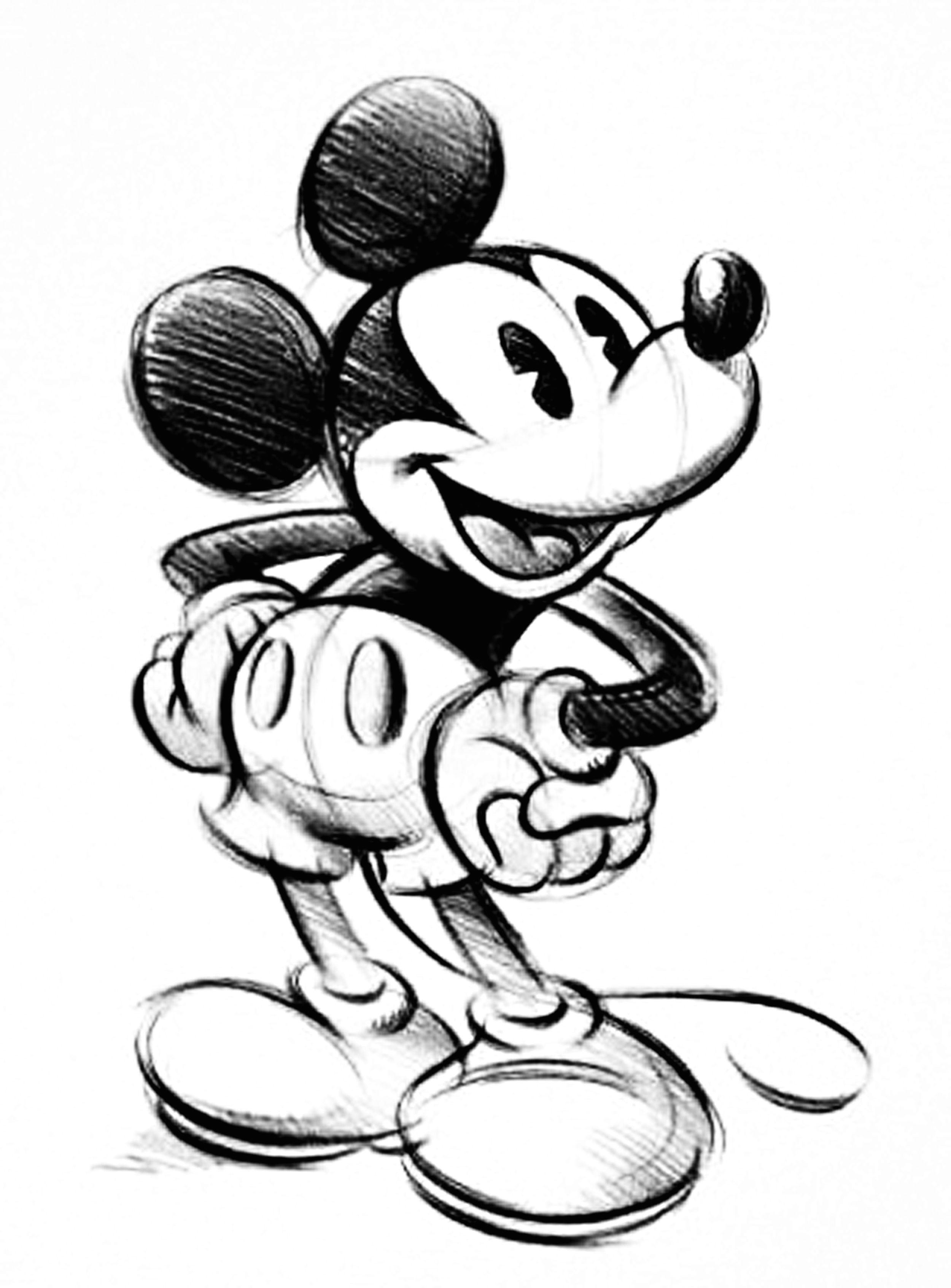 Drawing Cute Mice Mickey Mouse Sketch Drawings Art In 2019 Pinterest Mickey