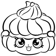 Drawing Cute Shopkins 73 Best Shopkins Images Cupcake toppers Cute Drawings Kawaii