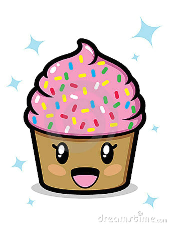 Drawing Cute Sweets Cute Cupcake Cupcakes Cupcakes Cute Cupcakes Cupcake Drawing