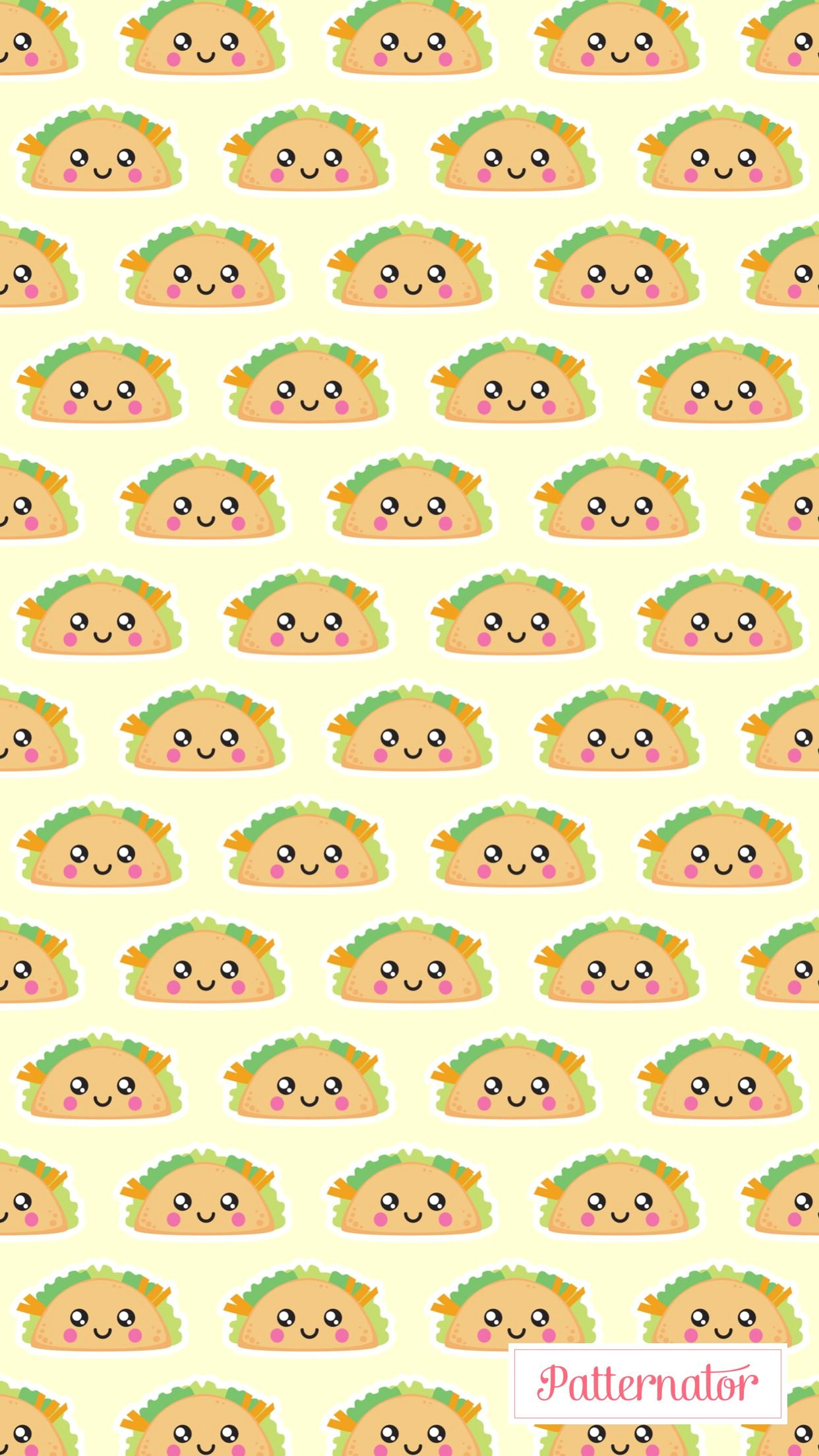 Drawing Cute Taco Taco Taco Taco Phone Wallpaper In 2019 Kawaii Wallpaper