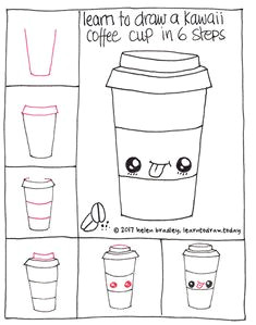 Drawing Cute Things Step by Step 128 Best Kawaii and Doodles Drawings Step by Step Images Doodle